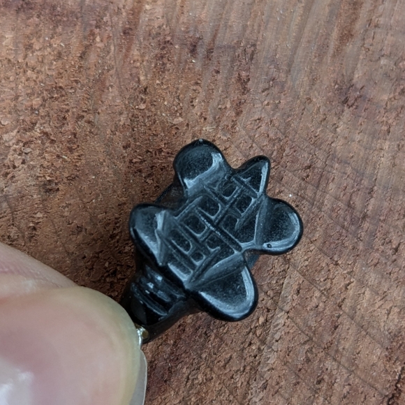 Native Inlaid Turtle Gemstone Pendant - Picture 4 of 9